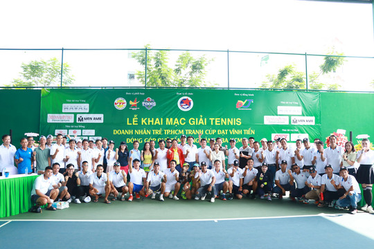 Đạt Vĩnh Tiến: Nhà tài trợ chính Giải Tennis game bài b52
 trẻ TP.HCM 2023