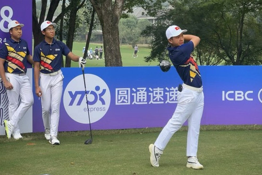 Golfer Nguyễn Anh Minh lập kỷ lục tại ASIAD 19