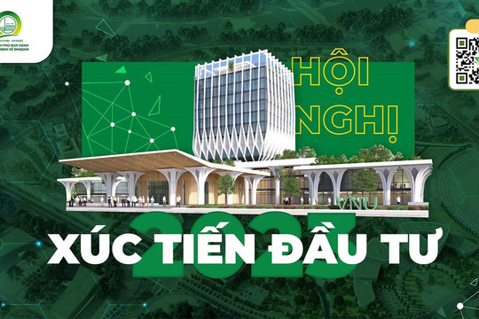 Đại học Quốc gia Hà Nội tổ chức Hội nghị Xúc tiến đầu tư năm 2023