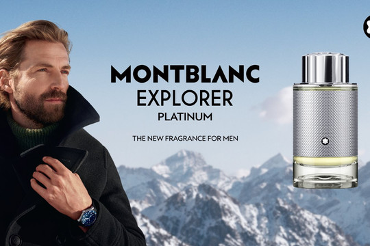 Montblanc Explorer Platinum - chinh phục đỉnh cao mới trong thế giới nước hoa