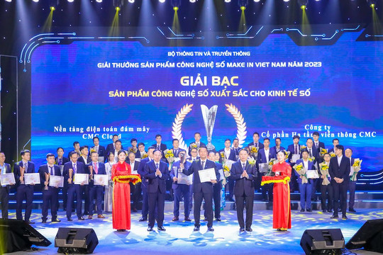 CMC Cloud xuất sắc giành giải Bạc sản phẩm "Made in Vietnam 2023"