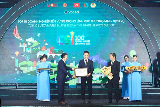 Herbalife Việt Nam được vinh danh Top 100 doanh nghiệp bền vững Việt Nam 2023