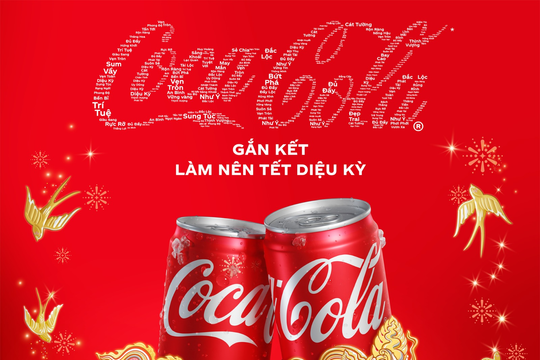 Coca-Cola lan tỏa thông điệp “Gắn kết làm nên Tết diệu kỳ"
