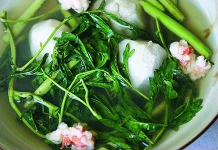 Rau nhút – món ăn mát, bổ
