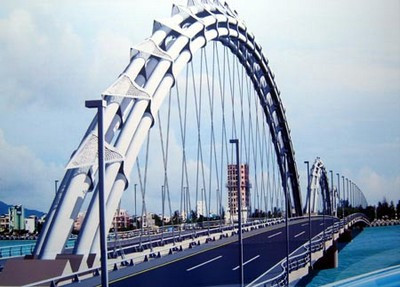 Khánh thành cây cầu dây võng dài nhất Việt Nam