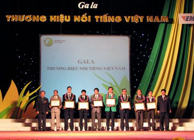 Công bố 33 thương hiệu Việt Nam nổi tiếng