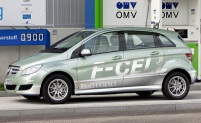 Mercedes giới thiệu xe B-Class F-CELL chạy hydro