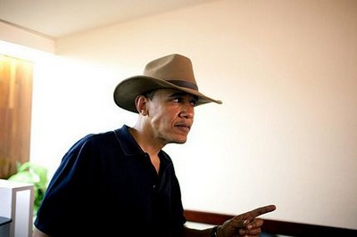 Chùm ảnh “độc” của Obama nơi hậu trường