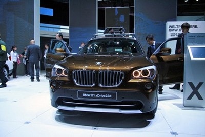 BMW X1 trình làng tại Frankfurt 2009