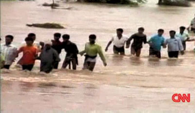 Ít nhất 270 người thiệt mạng do mưa lũ tại Ấn Độ