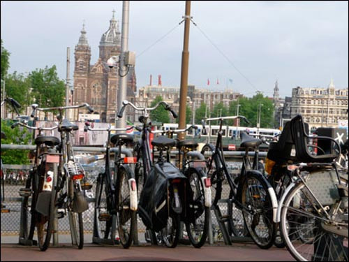 Đạp xe quanh Amsterdam 