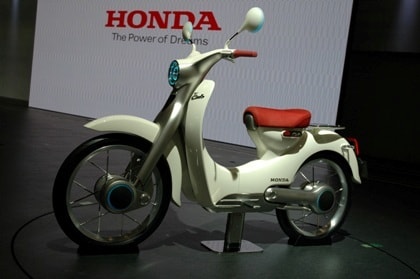 Cận cảnh Honda EV-Cub