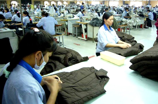 Hào hứng xuất khẩu dệt may 