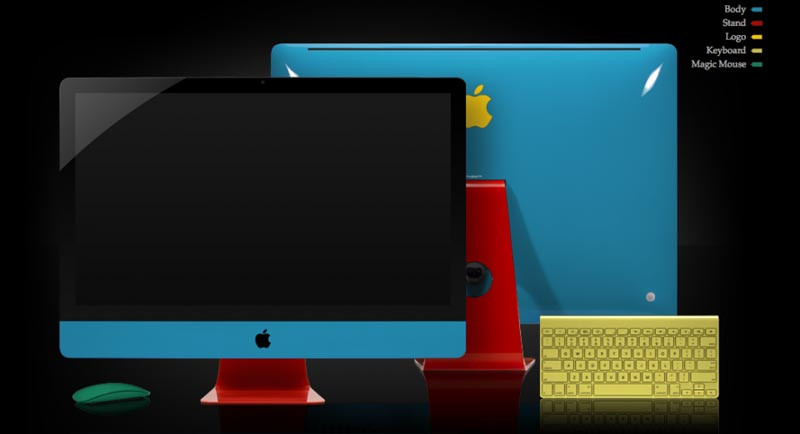 ColorWare mang lại màu sắc mới cho máy tính iMac của Apple 