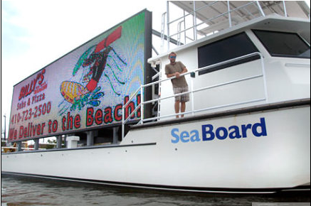 SeaBoard - Ý tưởng quảng cáo có một không hai