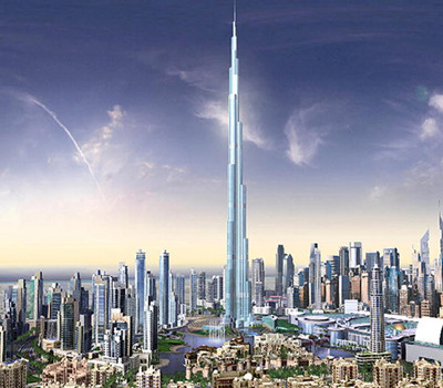Tòa nhà cao nhất thế giới khai trương tháng 1/2010