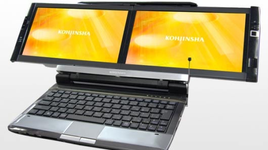 Laptop hai màn hình – Túi khí bảo vệ laptop