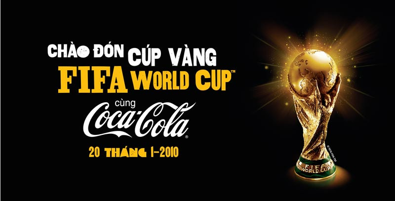 Cơ hội chiêm ngưỡng Cúp vàng FIFA WORLD CUP