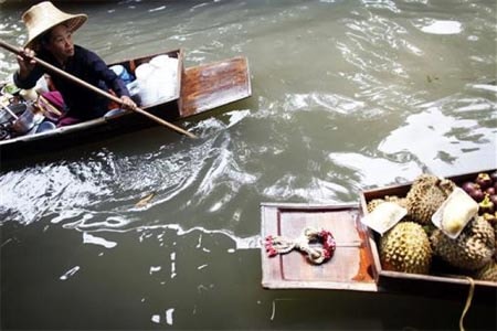 Tham quan chợ nổi ở Thái Lan