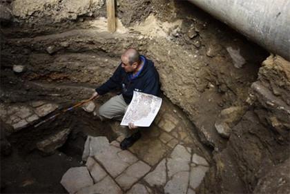 Phát hiện con phố cổ 1.500 tuổi ở Jerusalem