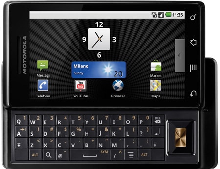 Android 2.1 với Live Wallpaper, bản không chính thức