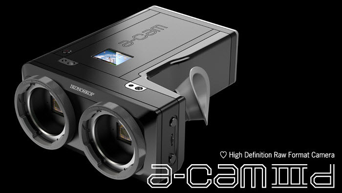 Ikonoskop A-Cam3D - Camera quay phim 3D đạt chuẩn HD
