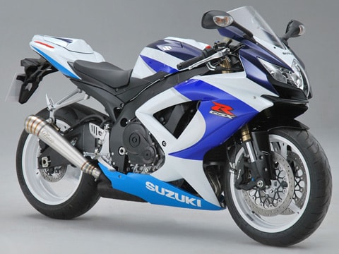 GSX-R600 phiên bản kỷ niệm 25 năm của Suzuki 