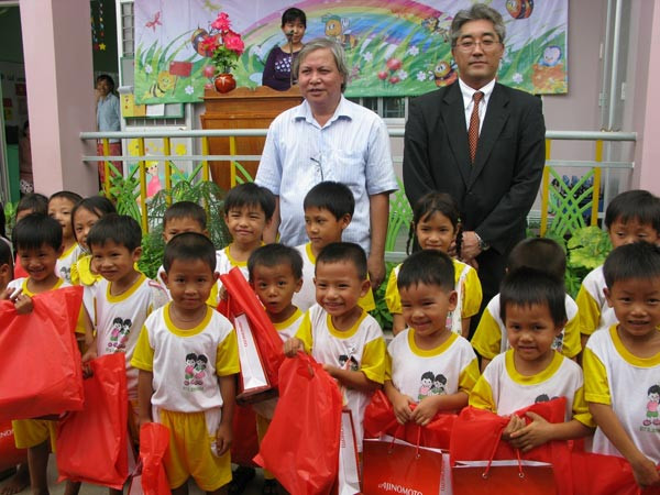 Khánh thành Trường mẫu giáo Ninh Đồng B - Đồng Sơn.