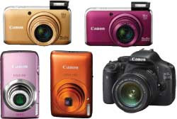 Những dòng máy ảnh Canon mới