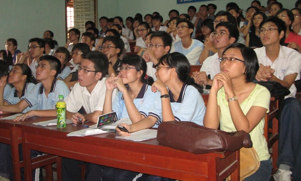 Tiết học xanh thu hút giới trẻ 