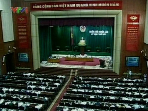 Quốc hội thảo luận về quyết toán ngân sách năm 2008