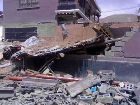 Động đất lại rung chuyển Thanh Hải, Trung Quốc