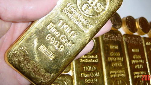Giá vàng trong nước cao hơn thế giới 720.000 đồng/lượng