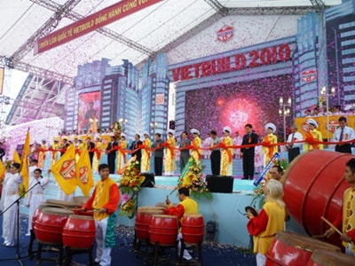 Khai mạc triển lãm quốc tế Vietbuild 2010 