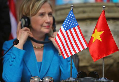Ngoại trưởng Mỹ Hillary Clinton ở Hà Nội