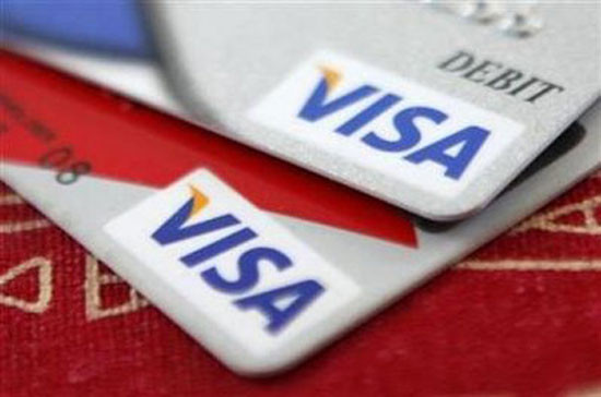 Số người chi tiêu bằng thẻ Visa tăng mạnh