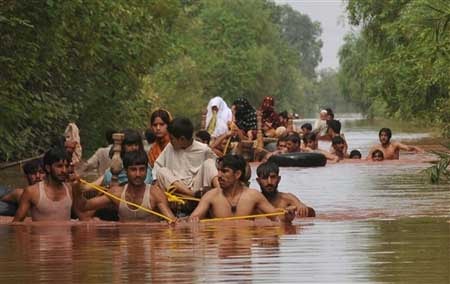 Hơn 1.100 người chết vì ngập lụt tại Pakistan