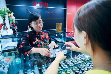 Kim cương, kênh đầu tư?