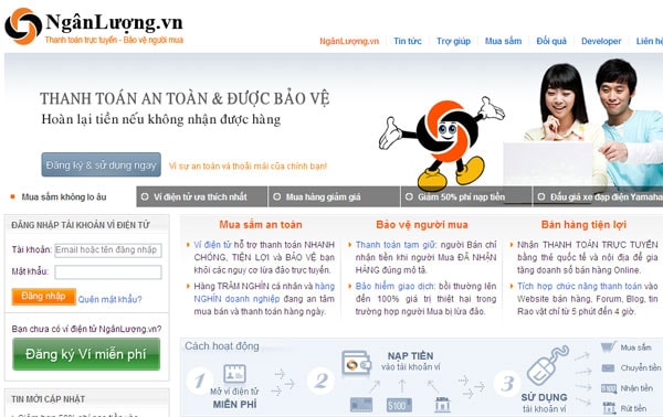 NganLuong.vn hợp tác với FPT Telecom International