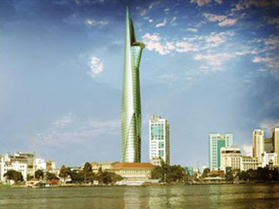 Tòa tháp cao nhất TP.HCM sẽ khánh thành tháng 10/2010