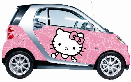 “Áo” Hello Kitty cho Smart Fortwo