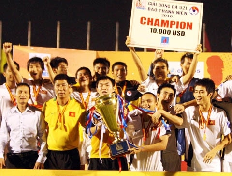 U19 Việt Nam vô địch giải U21 quốc tế