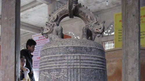 Phát hiện chuông cổ thời Lê ở Phú Yên