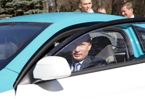 Putin và xe hơi