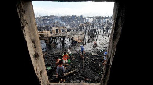 Philippines: cháy lớn, 10.000 người mất nhà