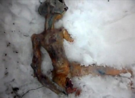 Phát hiện xác người ngoài hành tinh trên đất Nga?