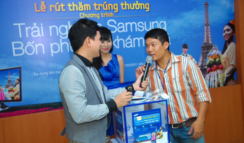 “Trải nghiệm Samsung, Bốn phương khám phá” 