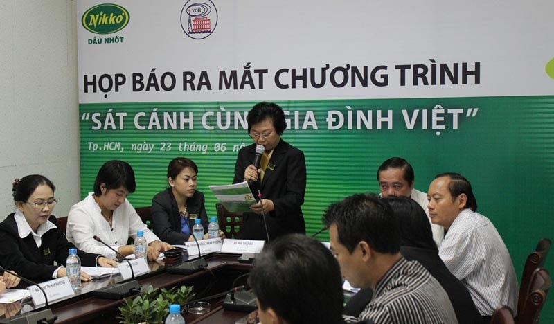 Quỹ hỗ trợ “Sát cánh cùng gia đình Việt” 