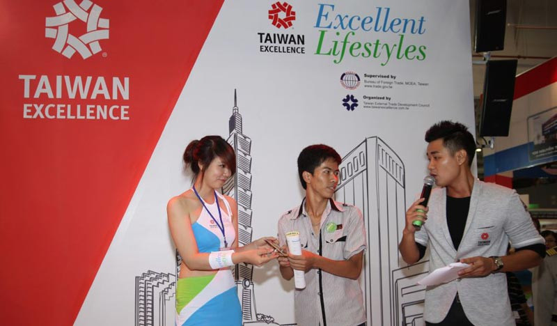 Taiwan Excellence tạo ấn tượng mạnh mẽ tại VCW 2011 