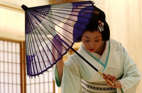 Geisha làm du lịch tại Nhật 